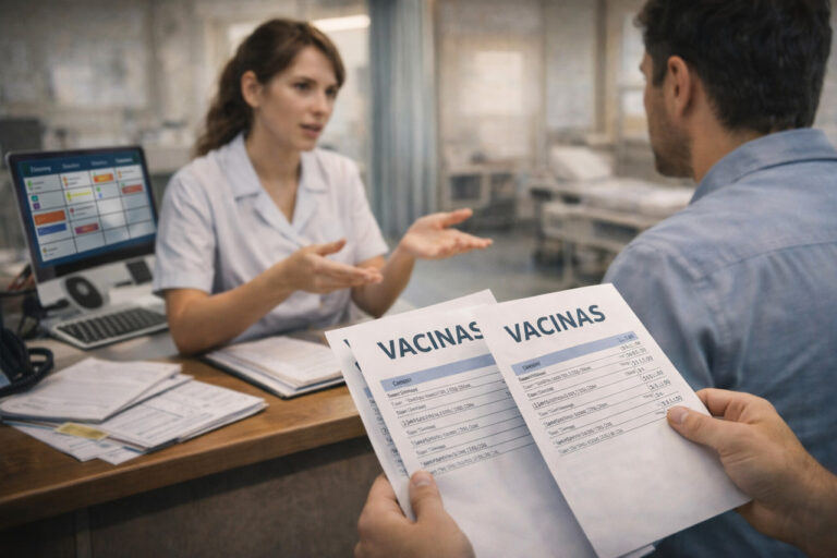 processo comercial em clínica de vacinas